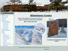 Tablet Screenshot of condosatwinterplace.com
